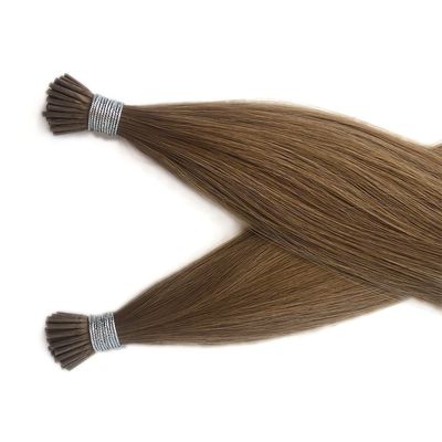 Super Double Drawn European Cuticle Intact Keratin I Tip 100% Remy Natural Hair IT-20189