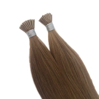 Super Double Drawn European Cuticle Intact Keratin I Tip 100% Remy Natural Hair IT-20189