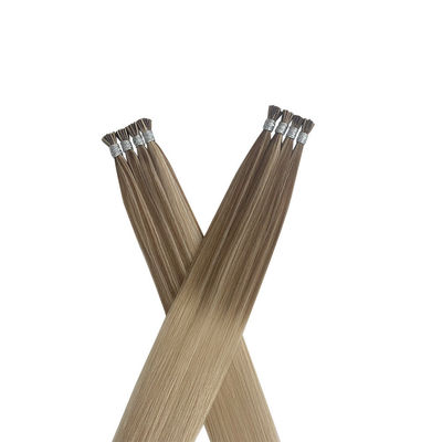 100% Human Hair Ombre Color I Tip Hair Extensions Double Drawn Ratio Pre-Bonded Type