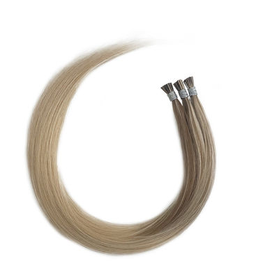 Unprocessed I-Tip Hair Extensions with Italian Beads Tip No Tangle Guaranteed