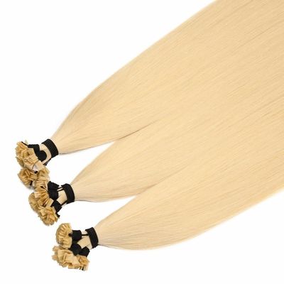 100% Human Hair Extensions Healthy Cuticle Aligned Hair Flat Tip Hair 1g/strand