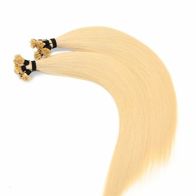 100% Human Hair Extensions Healthy Cuticle Aligned Hair Flat Tip Hair 1g/strand