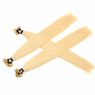 100% Human Hair Extensions Healthy Cuticle Aligned Hair Flat Tip Hair 1g/strand
