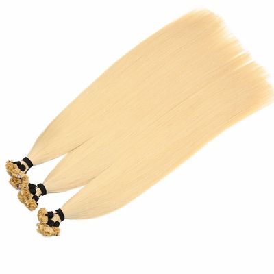 100% Human Hair Extensions Healthy Cuticle Aligned Hair Flat Tip Hair 1g/strand