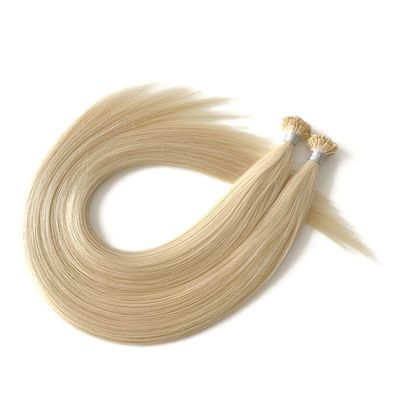 Flat-Tip Russian Hair Extensions Double Drawn Remy Hair U-Tip Pre-Bonded Keratin