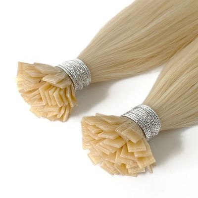 Raw Flat Tip Hair Natural Color Straight Hair Virgin Remy Russian Hair Extensions US