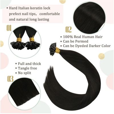 Super Double Drawn Brazilian Hair U Tip Extensions Blonde 1g/strand Human Hair Prebonded
