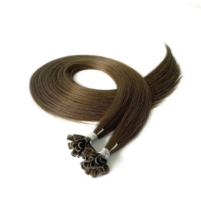 Muti-Color 100% Virgin Human Hair Double Drawn Raw U Tip Hair Extensions Flat-Tip Tips