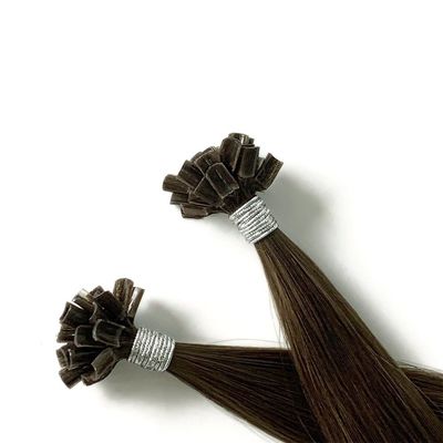 Muti-Color 100% Virgin Human Hair Double Drawn Raw U Tip Hair Extensions Flat-Tip Tips