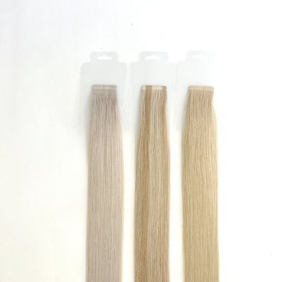 Blonde Color Seamless Slim Tape Hair Extensions for Women Dyeable Dyeable within US