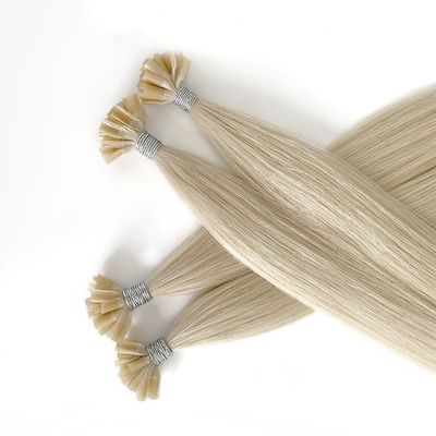 Double Drawn Italian Prebonded Human Hair Extensions I Tip U Tip Professional Grade