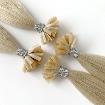 Human Hair Italian Keratin Pre Bonded Remy Double Drawn U Tip Hair Extension UT-23502