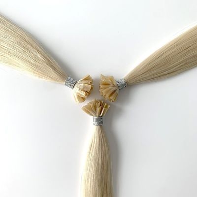 Human Hair Italian Keratin Pre Bonded Remy Double Drawn U Tip Hair Extension UT-23502