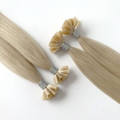 Human Hair Italian Keratin Pre Bonded Remy Double Drawn U Tip Hair Extension UT-23502
