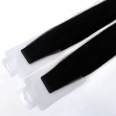 Invisible Seamless Tape Hair Extensions Stick Pre-Bonded Brazilian Hair