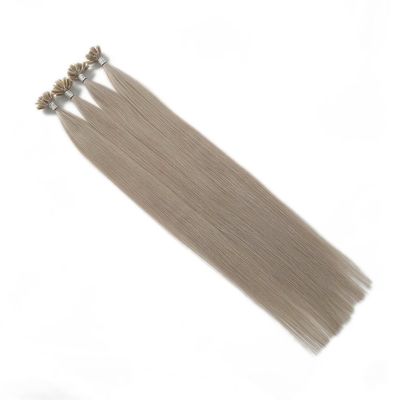 Italian Keratin Glue Bond U Tip Human Hair Extensions Double Drawn Remy Brazilian Hair