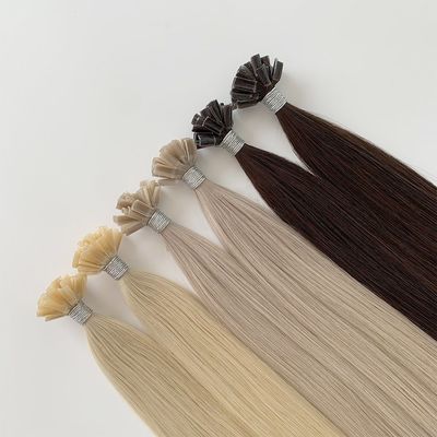 UT-23502 Muti-Color U/Nail Tip Human Hair Extensions No Tangle No Shedding 1g/Strand