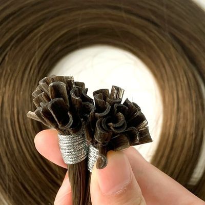 Double Drawn U Tip Human Hair Extensions with Keratin No Tangle Estimated Delivery Time