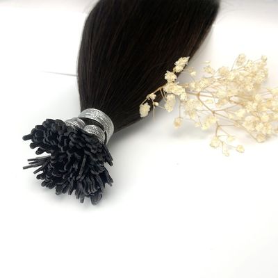 Brazilian Virgin Human Hair Y Tip Dropshipping Hair Extension with Double Drawn Ratio