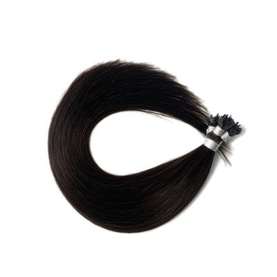 Brazilian Virgin Human Hair Y Tip Dropshipping Hair Extension with Double Drawn Ratio
