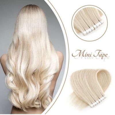 Zero Shedding No Problem with Real Human Hair Extensions and Seamless Micro Mini Tape