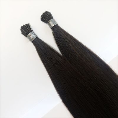 Apply for a Refund Within 30 Days 1g/strand Raw Virgin Remy 1b I-Tip Hair Extensions
