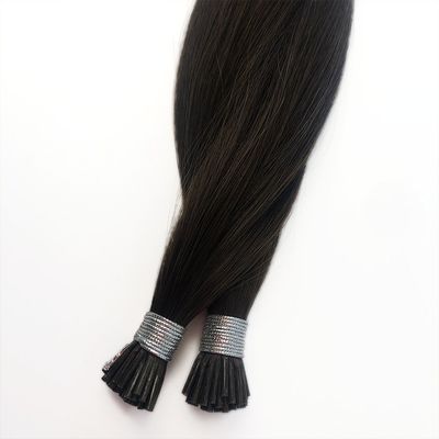Apply for a Refund Within 30 Days 1g/strand Raw Virgin Remy 1b I-Tip Hair Extensions