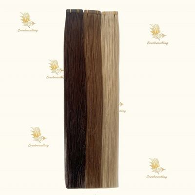 Pre-Bonded Tape Style Hair Extensions with Thick Ends and No Shedding