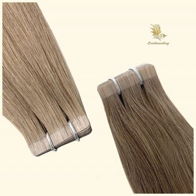 Russian Hair Weft Tape Hair Extensions Customized Request Double Drawn Remy Hair