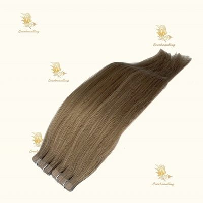 Russian Hair Weft Tape Hair Extensions Customized Request Double Drawn Remy Hair