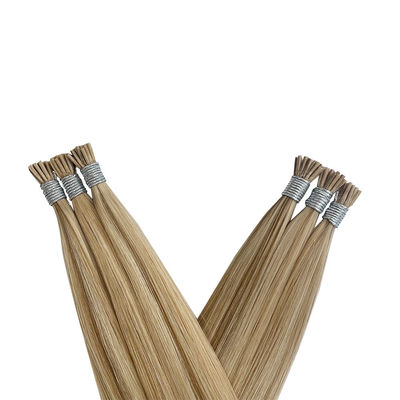 12-28 Inch I Tip U Tip Remy Virgin Fusion Hair Extensions with Natural Double Drawn