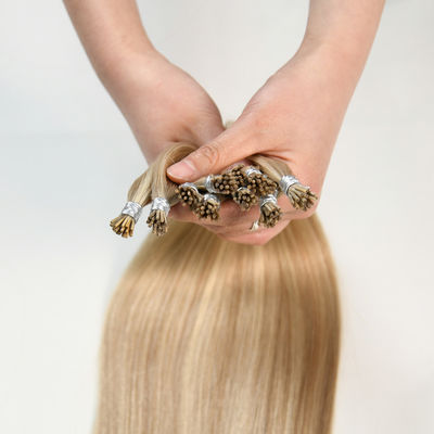 Brazilian Human Hair I Tip Extensions 1g/strand Keratin Natural Fusion No Shedding