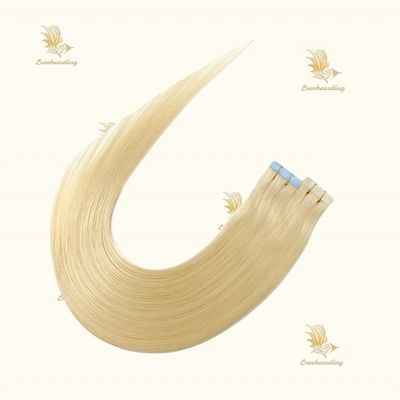Long Blonde Remy Tape in Hair Extensions 20inch Hair Length 30 Day Return refunds