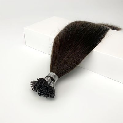 Shipping Aramex 100% Remy Unprocessed Human Hair Fan Y Tip Hair Extensions Straight Style