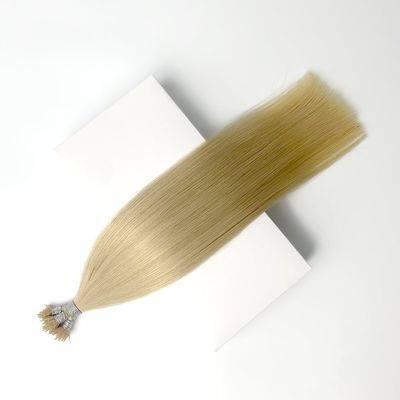 Russian Pre Bonded Y Tip Human Hair Extensions 0.300kg Gross Weight Double Drawn Ratio