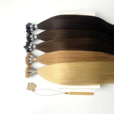 100% Cuticle Aligned Remy Human Hair Keratin Y Tip Hair Extensions with Fast Shipping