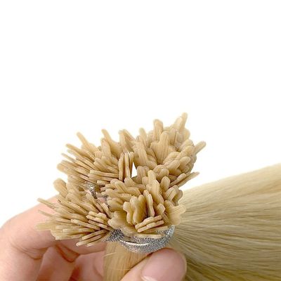 18inch Virgin Remy Thick End Keratin Fan Tip Hair Extension with 0.300kg Gross Weight