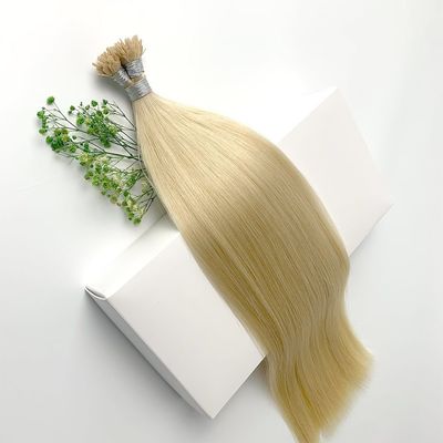Qingdao Human Hair Straight Cuticle Aligned Y/Fan Tip Hair Extensions Style Straight