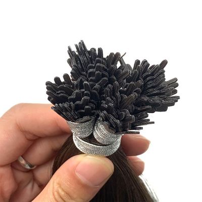 V-Tip Fan Tip Hair Extension Made of Double Drawn Remy Hair for Quick DHL Shipping
