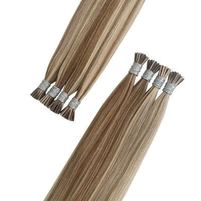 18inch Micro Rings Remy Cuticle Aligned Human Hair Pre-Bonded U I Flat Nano Tip Extensions
