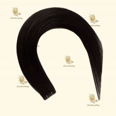Remy Hair Super Double Drawn Cuticle Peruvian Hand Tied Tape in Human Hair Extensions