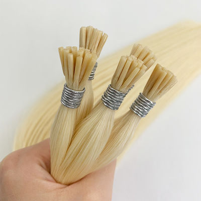 Raw Virgin Cuticle Aligned Indian Human Hair I-Tip Tips for Long-Lasting Results