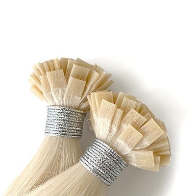 Pre-Bonded Type Hair Connector Double Drawn Remy Flat Tip Bond European Human Hair