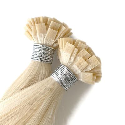 18inch Flat-Tip Hair Extension Remy Virgin Hair Double Drawn with Pre-Bonded Style