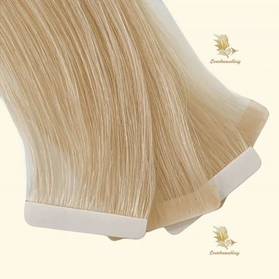 Unprocessed Human Hair Double Drawn European Seamless Hair Extension with Straight Texture