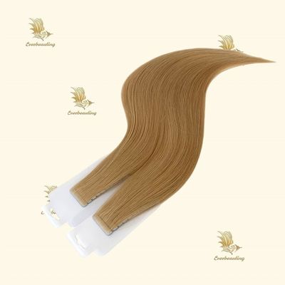 Customization Pre-Bonded Style Blonde Russian Hair Remy Tape in Extensions Human Hair