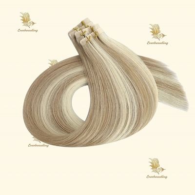 Highlight Color Hair Invisible Tape with Double Drawn Cutictles Aligned Technology