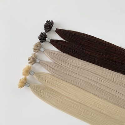 Human Hair Type Brazilian Hair Prebonded 100% Double Drawn Remy Nail U Tip Extensions