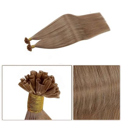 Everbeauting Top Grade Blonde Pre Bonded Keratin Hair Extensions U/Nail Tip Remy Hair