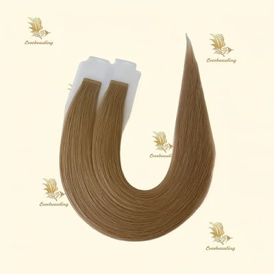 Return refunds 100% Full Cuticle Tape-Ins Hair Remy Sticker Slim Tape in Hair Extensions